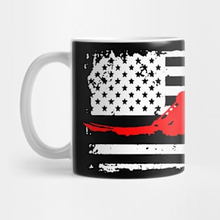 Kayaking Flag Womens Exclusive Women_s Premium Tee kayak swim Mug